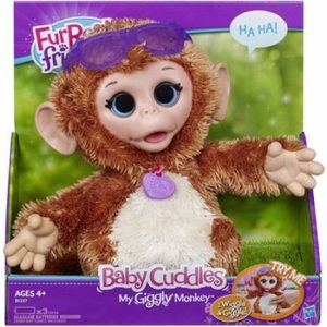FurReal Friends Cuddles Giggly Monkey NWT